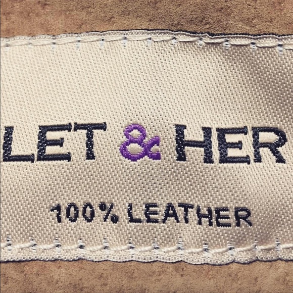 Let and Her Lux designer gold & rose gold leather crossbody. Size:MEDIUM - Picture 11 of 13